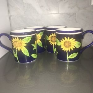 Gibson Sunflower Grace Mug Set
